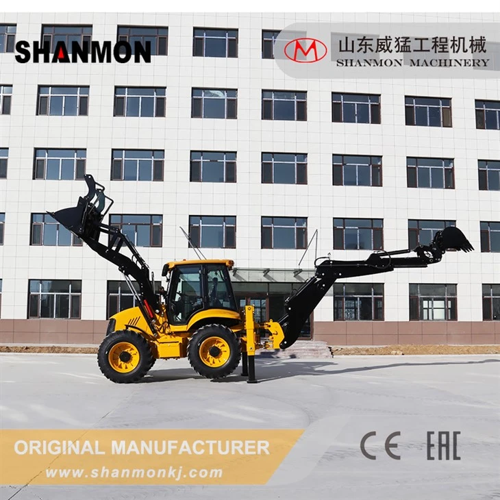 Mini Compact Wheel Excavator Loader