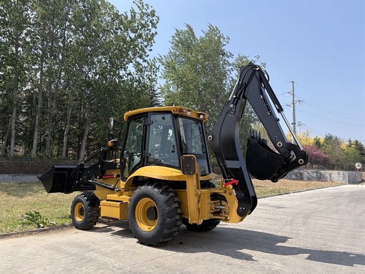388T Backhoe Loader With 6 in 1 Bucket,Telescopic Arm best